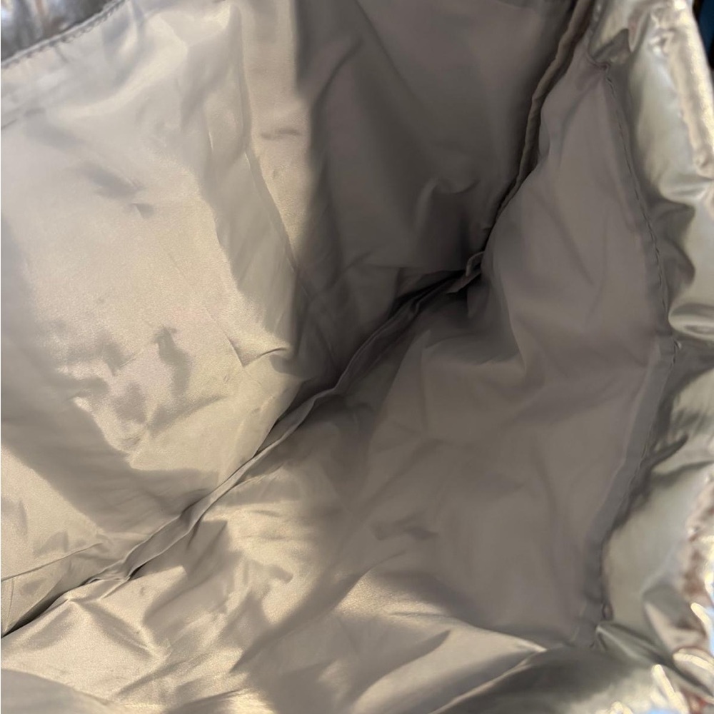 Bath & Body Works Metallic Silver Tote - Picture 6 of 6